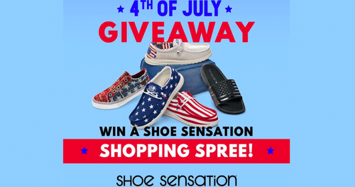 Shoe Sensation’s 4th of July Giveaway!